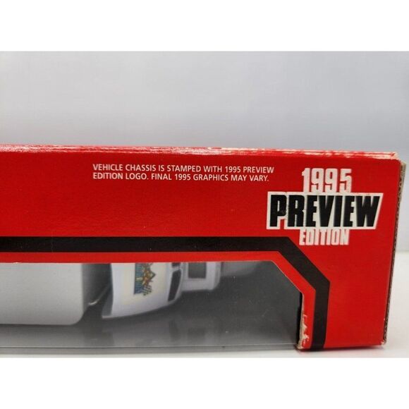 1995 Racing Champions 1:64 Scale Die-Cast Racing Team Transporter #7 Exide - Picture 7 of 14